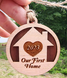 Our First Home 2023 Ornament