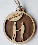 Our 1st Christmas 2023 - Marriage Ornament