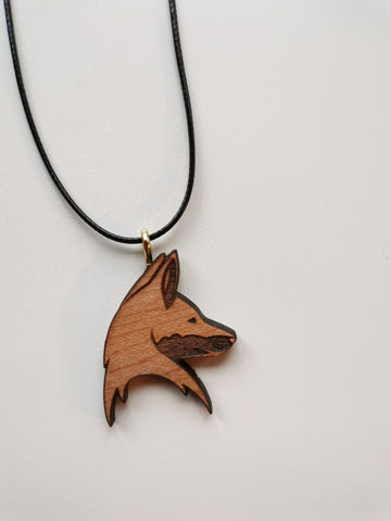 Fox Pendant Necklace