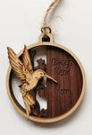Hummingbird Memorial Ornament