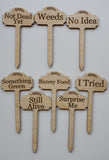 Garden Stakes with Funny Sayings