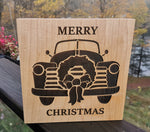 Merry Christmas Vehicle Sign