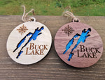 2 Layer Lake Ornaments