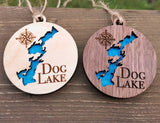 2 Layer Lake Ornaments