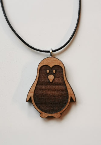 Penguin Pendant Necklace