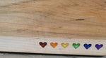 Pride Inspired Maple Wood Cutting / Serving Board